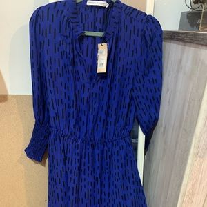 Rebecca Minkoff vibrant blue dress - medium